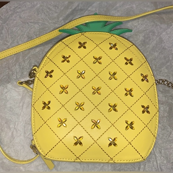 KATE SPADE “How Refreshing” Novelty Pineapple Crossbody - Picture 10 of 15
